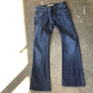 Agave Nectar Vaquera Sexy Flare Jeans Isla Vista Flex  Wash Size 25